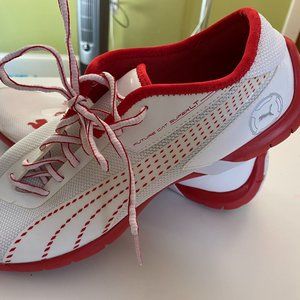 Puma Future Cat Super LT men's sneaker red and white, size 13